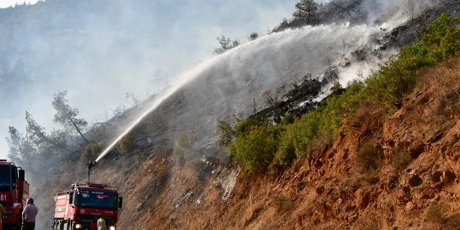 Balıkesir'deki orman yangını kontrol altına alındı