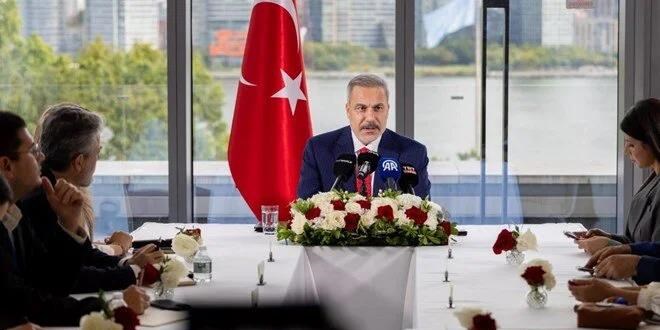 Bakan Fidan: Filistin rekor sayda lke tarafndan tannd