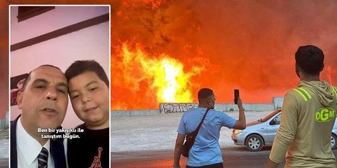9 yandaki Poyraz Emir'in dikkati orman yanmaktan kurtard