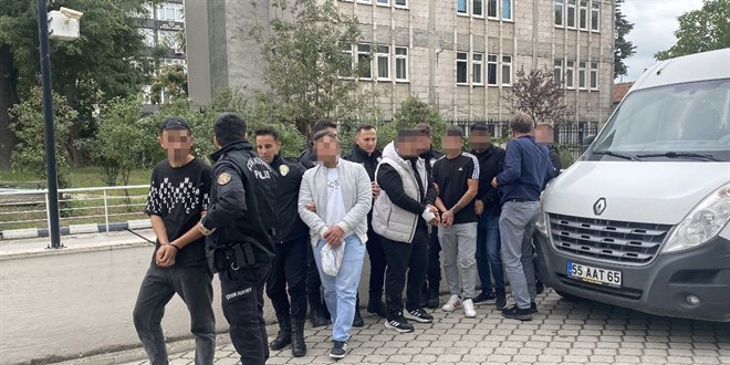 Samsun'da uyuşturucu operasyonu