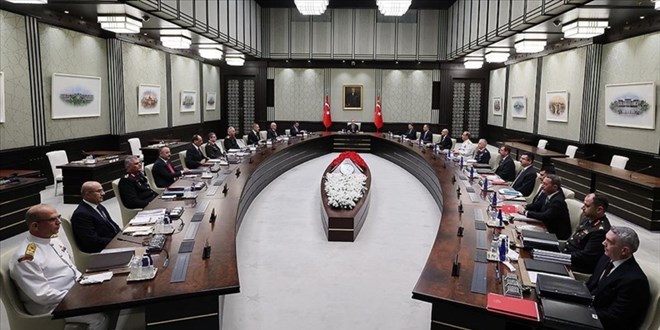 MGK, Erdoan bakanlnda toplanyor: Yeni komuta kademesi ilk kez masada