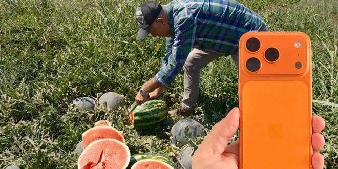 Iphone 17'nin �ift�i g�z�nden hesab�: 30 t�r karpuz ya da 2 t�r domates