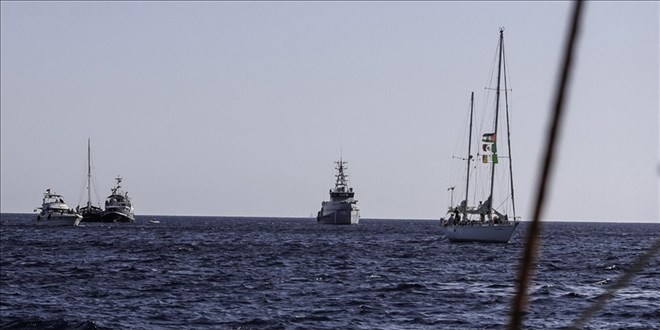 Kresel Sumud Filosu yksek riskli alana girdi