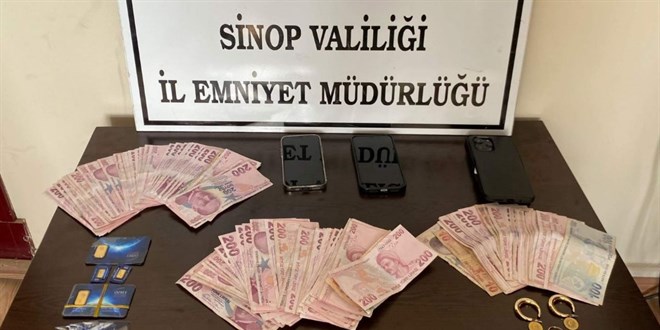 Sinop'ta sahte altın dolandırıcıları yakalandı