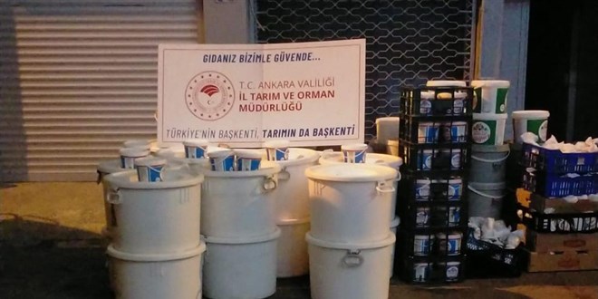 Ankara'da denetim: 3 tonun zerinde bozuk rn imha edildi