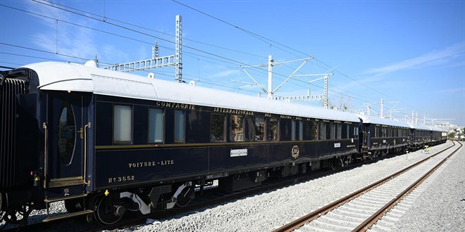 Paris'ten yola kan Orient Express ikinci seferi iin Trkiye'de