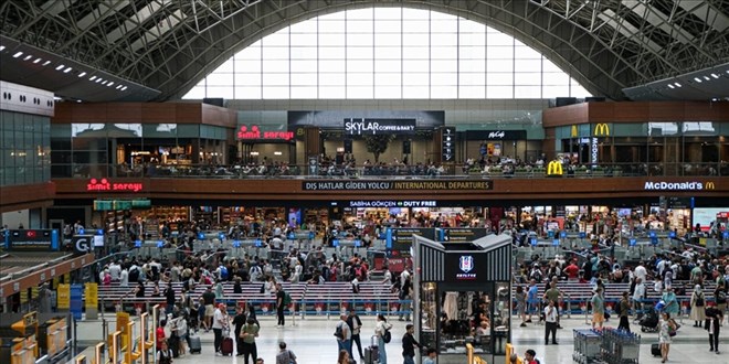 Sabiha G�k�en Havaliman� y�l�n 8 ay�n� rekorlarla kapatt�
