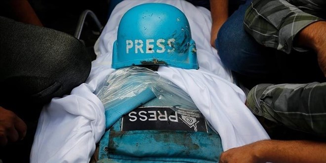 Gazze'ye ynelik saldrlarda len gazetecilerin says 254'e kt