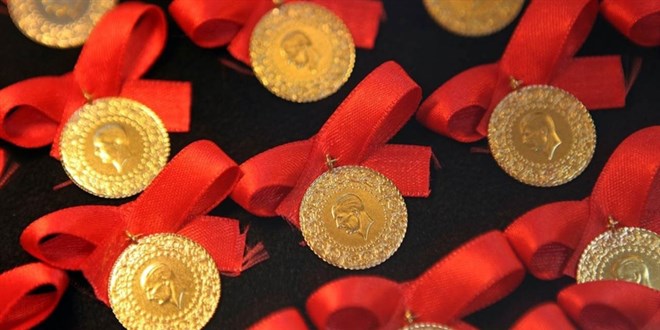 Altnn kilogram fiyat 5 milyon 345 bin liraya ykseldi