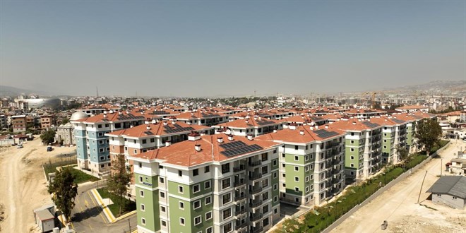 Hatay'da deprem konutlarnn hak sahipleri belirlendi