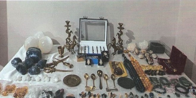 Bolu'da tarihi eser operasyonu: Bir gözaltı