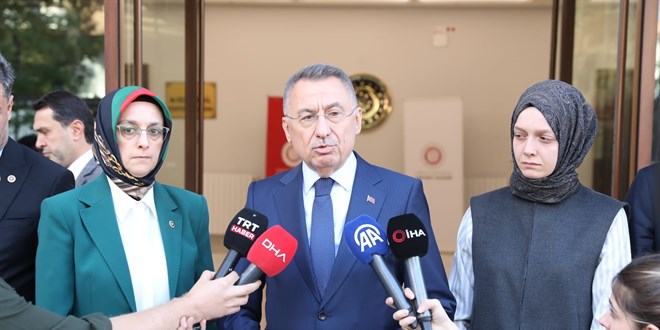 Fuat Oktay: srail Saldrlar Durdurmal ve Kalc Bar Admlarn Atmal
