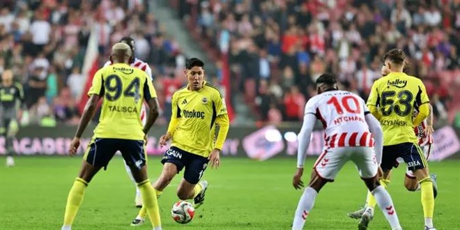 Fenerbahe Samsun'da 2 puan brakt