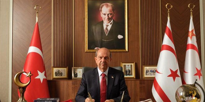 KKTC Cumhurbaşkanı Tatar: 'GKRY silah deposuna dönüşmüş durumda'