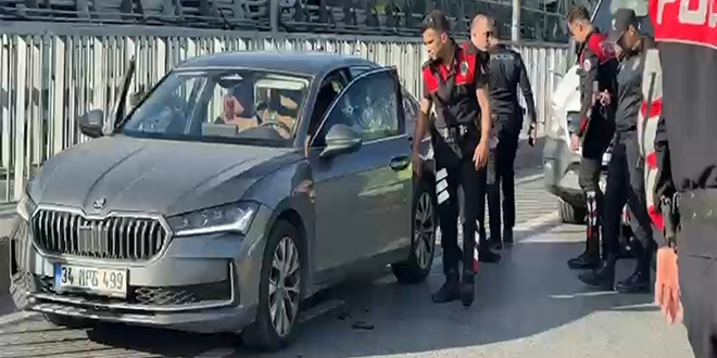 Serdar Öktem'in saldırıya uğradığı araç 5 saat sonra kaldırıldı