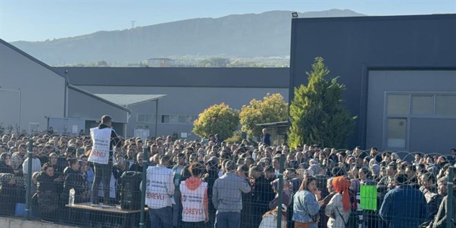 Türkiye'nin dev sanayi kuruluşunda üretim durdu