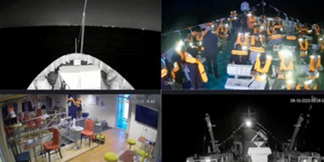 İsrail ordusu, Özgürlük Filosu Koalisyonu'ndaki gemilere saldırdı