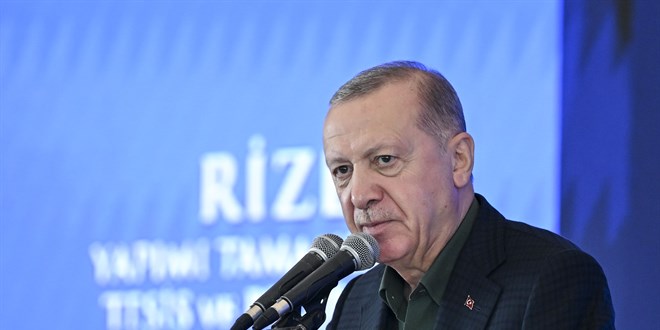Erdoan: Rabb'im mr verdii mddete canla bala alacaz