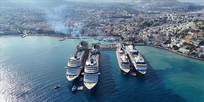 stanbul kruvaziyer turizminde rekor krd: Yolcu says yzde 53 artt
