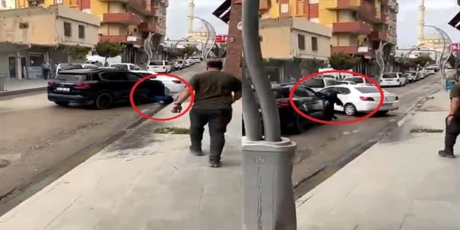 Cipiyle tartt kiinin ayaklarn ezdi!