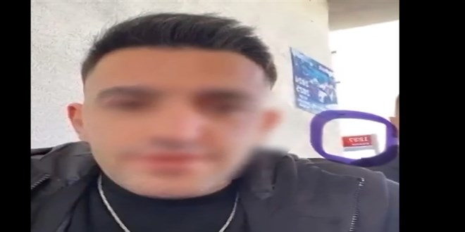 25 yıl hapisle aranan firari, yaptığı canlı yayındaki sokak tabelası ile yakalandı