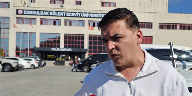 Zonguldak'ta a�r� kesici i�ne yapt�rd�, y�r�yemedi - Son Dakika Haber