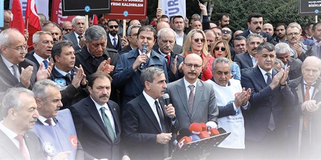 Kamu-Sen'den Meclis Önünde Eylemi 'Bütçede Memur Yok!'
