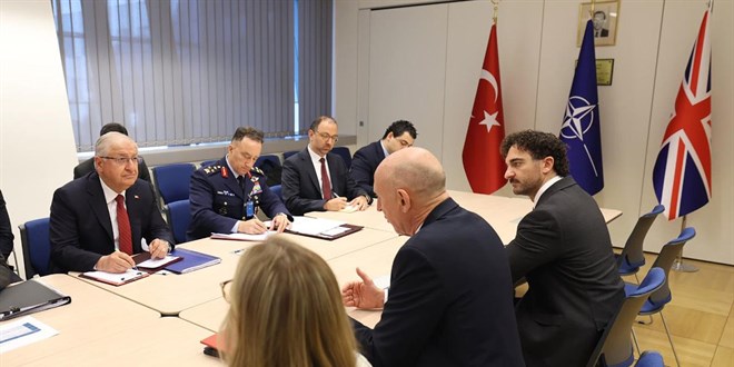 Bakan Güler'in NATO Karargahı'ndaki temasları