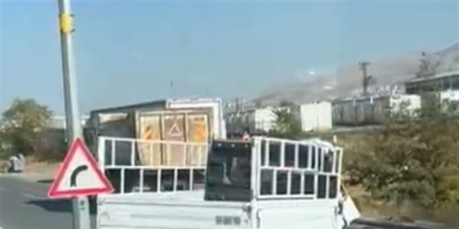 Malatya'da hafriyat kamyonu ile kamyonet çarpıştı: 1 ölü