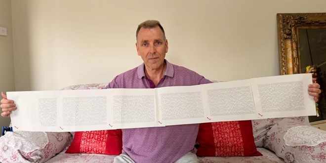 Adı ve soyadıyla rekor kırdı: Toplam 2 bin 253 kelime