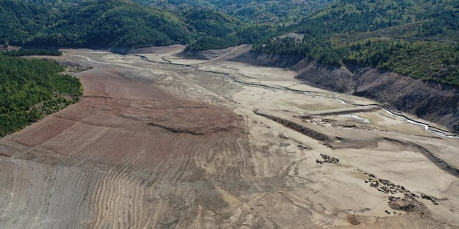 Bursa'da barajlarda su bitti