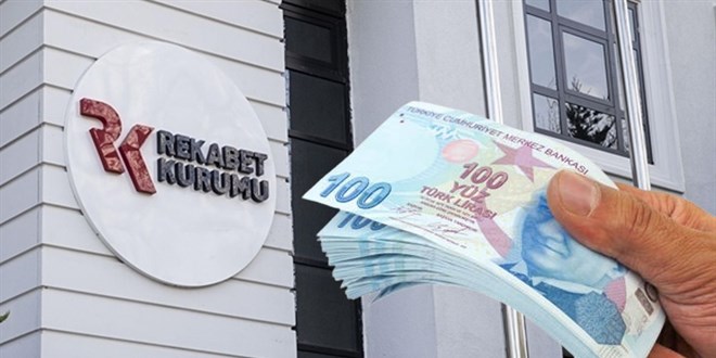 Rekabet Kurulu'ndan 17 şirkete 237 milyon 126 bin lira ceza