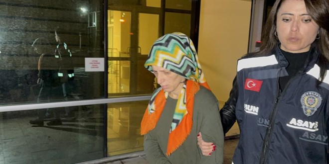 Evde dourduu bebei pe atan kadn tutukland, bebek ise bulunamad