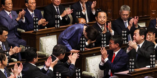 Japonya tarihinin ilk kadn babakan seildi