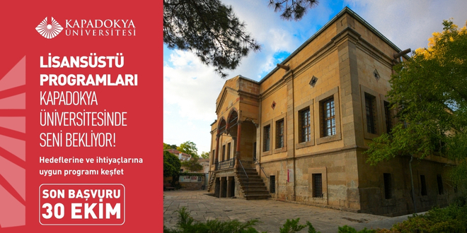 Lisansüstü Programları Kapadokya Üniversitesinde Seni Bekliyor! - Son Dakika Haber