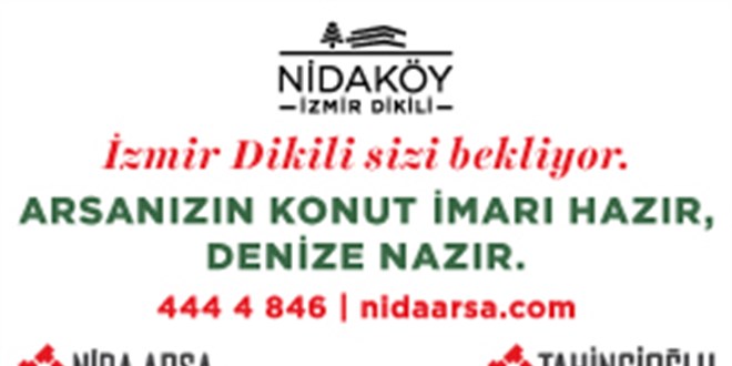 İzmir Dikili'de Konut İmarı Hazır, Denize Nazır Arsa - Son Dakika Haber