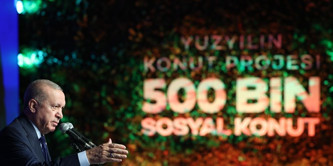 'Yzyln Konut Projesi' 81 ilde 500 bin vatanda ev sahibi yapacak