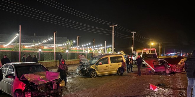 ankr'da trafik kazas: 9 yaral