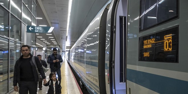 Ankara YHT Gar 40 milyondan fazla yolcuyu arlad