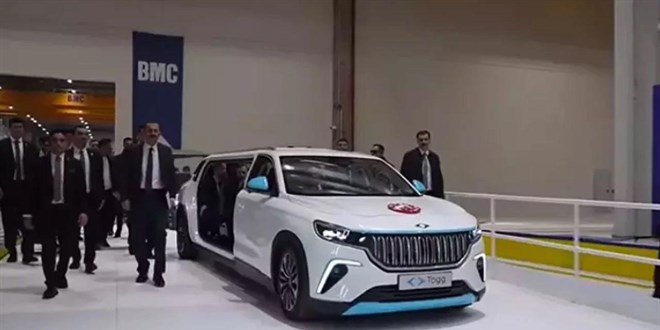 Erdoan iin tasarland: zel retim Togg ilk kez grntlendi