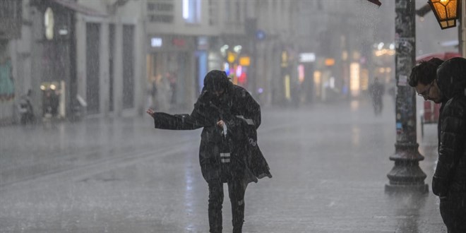 Birok ilde saanak etkili oldu: Meteoroloji uyard