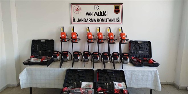 Van'da 430 bin TL deerinde gmrk kaa eya ele geirildi - Son Dakika Haber