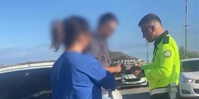 Polisin 'dur' ihtarna uymad, 79 bin 682 TL ceza yedi