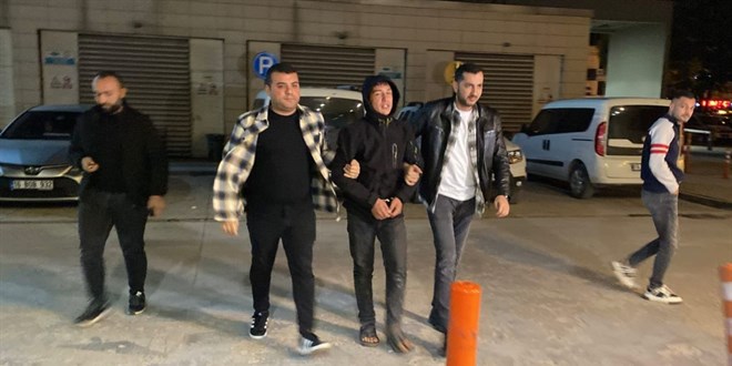 Bursa'da firari hkml alnt motosikletle yakaland