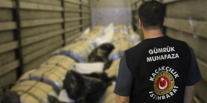 Snrda operasyon: 320 milyon liralk uyuturucu madde ele geirildi