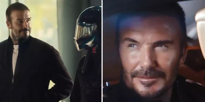 David Beckham, nl Trk oyuncuyla ayn reklam filminde - Son Dakika Haber