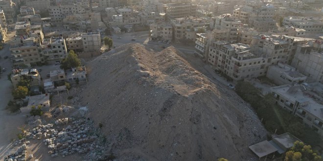 am'da devrik Esed rejimi enkazlardan yapay da oluturdu - Son Dakika Haber