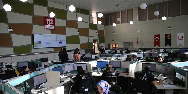 112 Acil ar Merkezleri, bir ylda 97 milyon kez arand