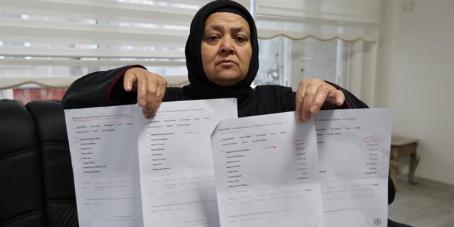 6 bin TL'lik alverie 1 milyon TL'lik icra geldi