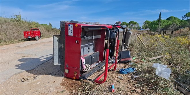 Antalya'da safari aracı devrildi: 9 turist yaralandı